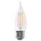 Feit Electric Feit CA10 (Flame Tip) E26 (Medium) LED Bulb Soft White 25 Watt Equivalence 2 pk BPEFC25927CAFL2 - alternate 4